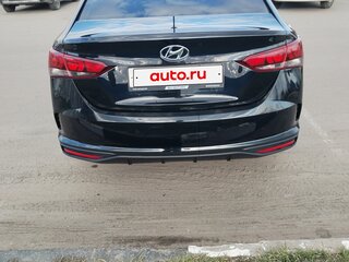 2020 Hyundai Solaris II Рестайлинг, чёрный, 1530000 рублей, вид 3