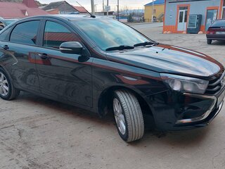2019 Lada (ВАЗ) Vesta I, чёрный, 750000 рублей, вид 2