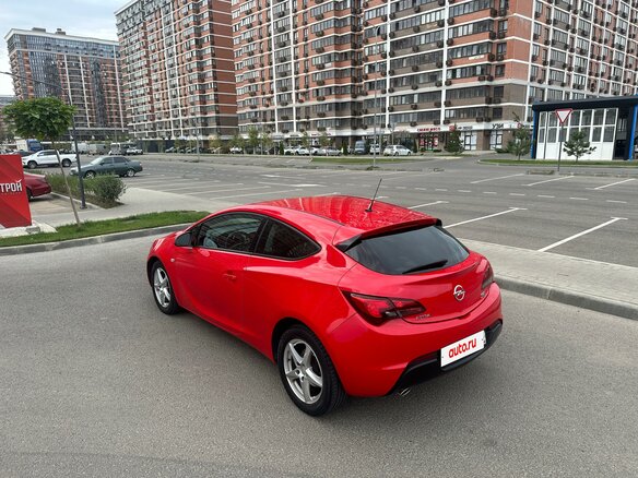 2012 Opel Astra GTC J Рестайлинг, красный, 877000 рублей - вид 9