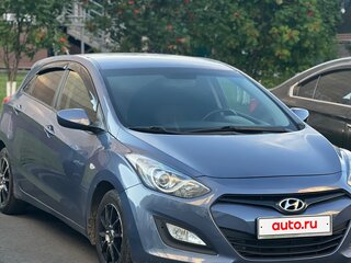 2013 Hyundai i30 II, синий, 1180000 рублей, вид 2