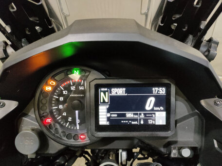 2019 Kawasaki Versys 1000, зелёный, 1200000 рублей, вид 5