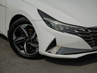 2021 Hyundai Elantra VII (CN7), белый, 1965000 рублей, вид 2
