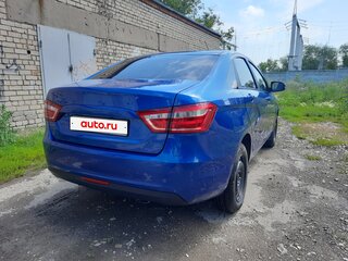 2021 Lada (ВАЗ) Vesta I, синий, 1000000 рублей, вид 4