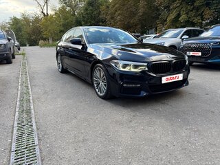 2018 BMW 5 серии 540i xDrive VII (G30/G31/G38), чёрный, 3500000 рублей, вид 2