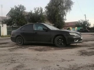 2004 Subaru Legacy IV, чёрный, 1200000 рублей, вид 3