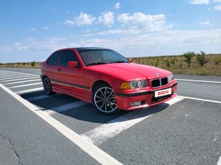1997 BMW 3 серии Compact 316i III (E36), красный, 470000 рублей, вид 3