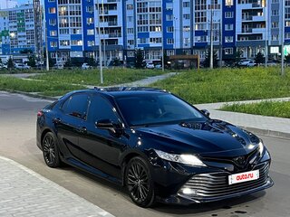 2019 Toyota Camry VIII (XV70), чёрный, 2799999 рублей, вид 2