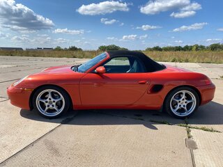 2001 Porsche Boxster I (986), красный, 2200000 рублей, вид 3
