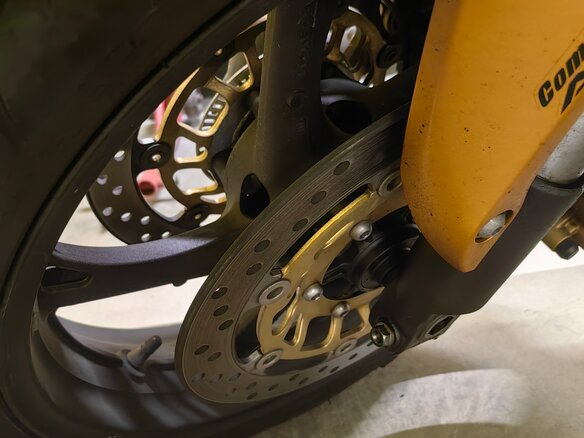 2008 Honda CB 600F Hornet, золотистый, 560000 рублей - вид 10