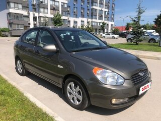 2008 Hyundai Accent III, серый, 790000 рублей, вид 3
