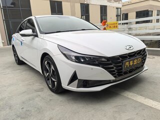 2022 Hyundai Elantra VII (CN7), белый, 1550678 рублей, вид 3