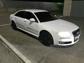 2008 Audi A8 II (D3) Рестайлинг 2, белый - вид 1