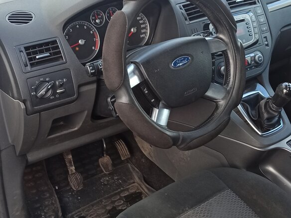 2007 Ford C-MAX I Рестайлинг, серый, 450000 рублей - вид 6