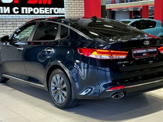 2017 Kia Optima IV, синий, 1999999 рублей, вид 4