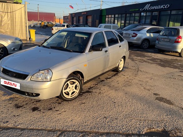 2012 Lada (ВАЗ) Priora I, серебристый, 330000 рублей