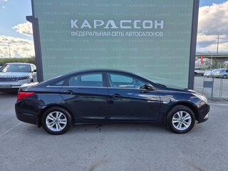 2011 Hyundai Sonata VI (YF), синий, 710000 рублей, вид 4