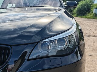 2008 BMW 5 серии 525d V (E60/E61) Рестайлинг, чёрный, 2290000 рублей, вид 2