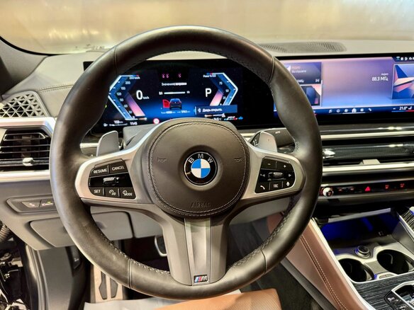 2023 BMW X6 30d III (G06) Рестайлинг, синий - вид 17