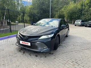 2018 Toyota Camry VIII (XV70), синий, 2500000 рублей, вид 3