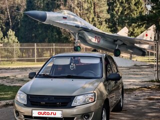 2012 Lada (ВАЗ) Granta I, серый, 470000 рублей, вид 1
