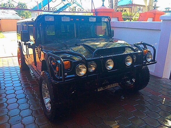 1995 Hummer H1, чёрный - вид 10