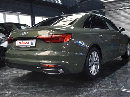 2023 Audi A4 30 TDI V (B9) Рестайлинг, зелёный, 3380000 рублей, вид 4