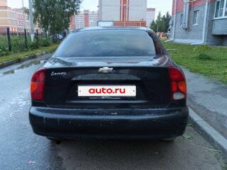 2007 Chevrolet Lanos I, чёрный, 65000 рублей, вид 3