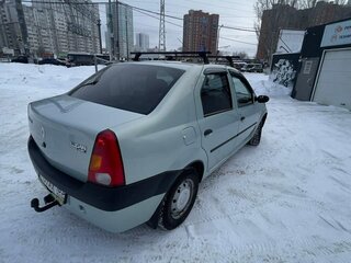 2008 Renault Logan I, зелёный, 350000 рублей, вид 3