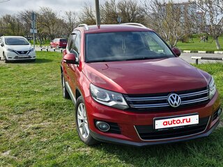2012 Volkswagen Tiguan I Рестайлинг, красный, 1210000 рублей, вид 2