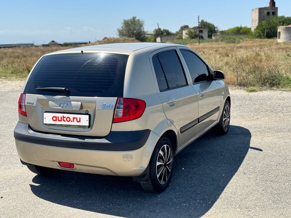 2008 Hyundai Getz I Рестайлинг, бежевый, 600000 рублей - вид 4