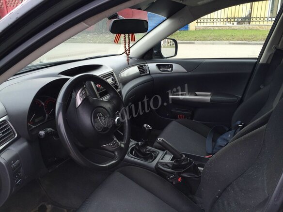 2008 Subaru Impreza WRX III, чёрный - вид 8