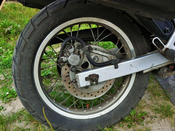 1999 Honda XL600V Transalp, чёрный - вид 7