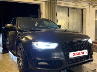 2014 Audi A4 IV (B8) Рестайлинг, чёрный, 1800000 рублей, вид 2