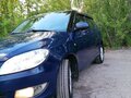 2012 Skoda Fabia II Рестайлинг, синий, 495000 рублей - вид 1