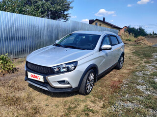 2018 Lada (ВАЗ) Vesta SW I, серебристый, 1300000 рублей, вид 4