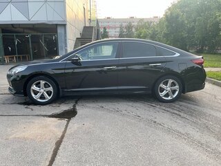 2017 Hyundai Sonata VII (LF) Рестайлинг, чёрный, 1800000 рублей, вид 4