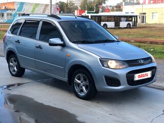 2014 Lada (ВАЗ) Kalina II, голубой, 550000 рублей, вид 4
