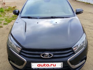 2018 Lada (ВАЗ) Vesta I, чёрный, 840000 рублей, вид 1