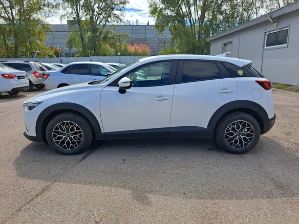 2021 Mazda CX-3 I Рестайлинг, белый - вид 7