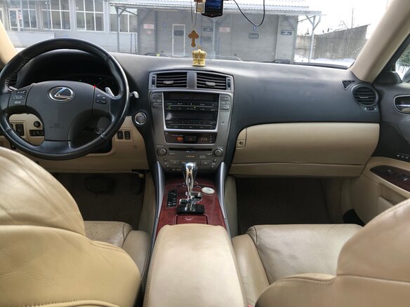 2007 Lexus IS 250 II, чёрный, 1395000 рублей - вид 6