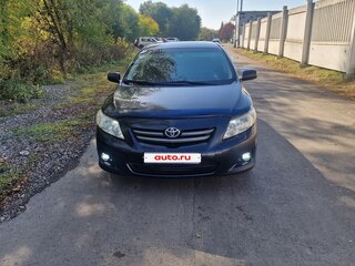 2008 Toyota Corolla X (E140, E150), чёрный, 850000 рублей, вид 1
