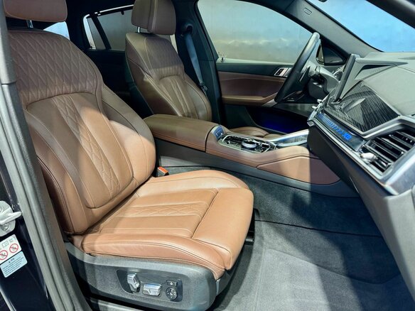 2023 BMW X6 30d III (G06) Рестайлинг, синий - вид 26