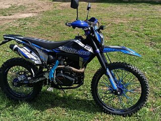 2024 Motoland XT 250 ST, синий, 130000 рублей, вид 2