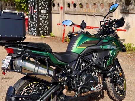 2025 Benelli TRK 502 X, зелёный, 550000 рублей, вид 2
