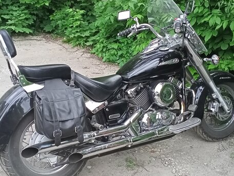 2007 Yamaha XVS650 Drag Star, чёрный, 570000 рублей, вид 3