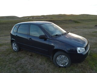 2009 Lada (ВАЗ) Kalina I, синий, 280000 рублей, вид 2