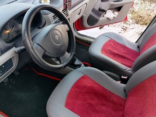 2002 Renault Symbol I Рестайлинг, красный, 340000 рублей, вид 5