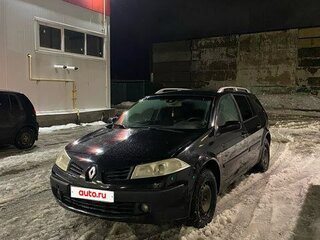 2008 Renault Megane II Рестайлинг, чёрный, 500000 рублей, вид 3