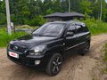 2008 Kia Sportage II, чёрный
