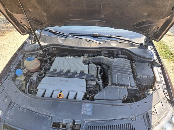 2008 Volkswagen Passat B6, чёрный, 815000 рублей - вид 6